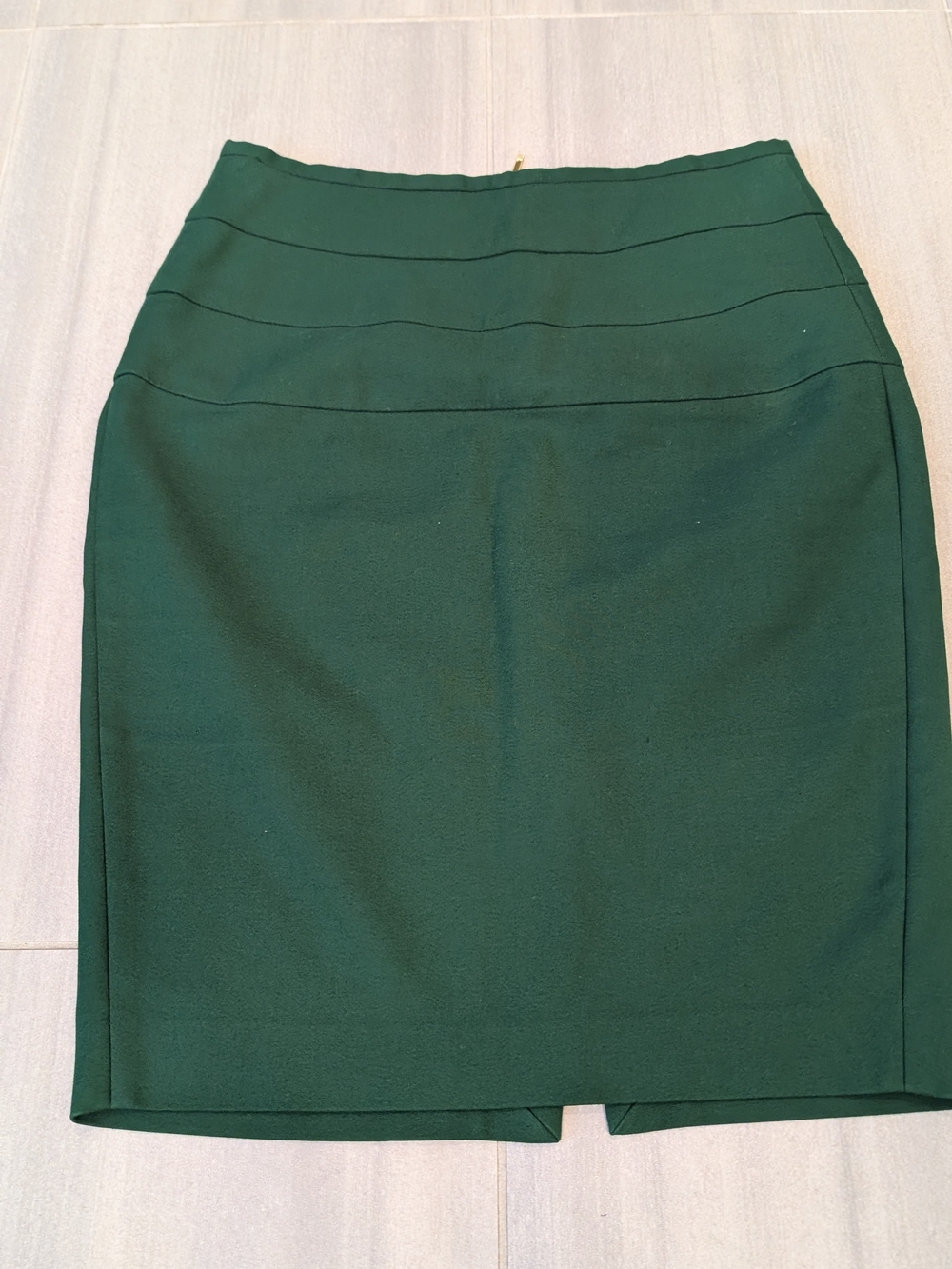 Zara Classic Dark Green Pencil Skirt